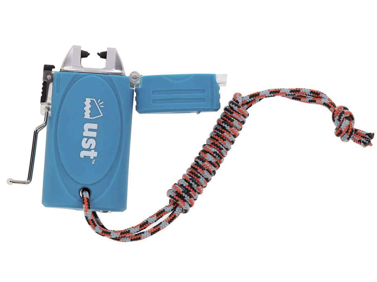 Ust TEKFIRE LED accendino elettronico ricaricabile USB con luce LED brillante antivento