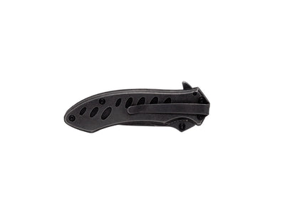 Uzi Mini Stone Wash Folding knife – formato tascabile aperto