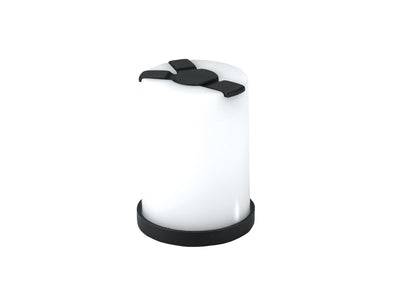 Wildo SHAKER Black - dettaglio 3 scomparti sale, pepe e zucchero 5,9x4,5 cm