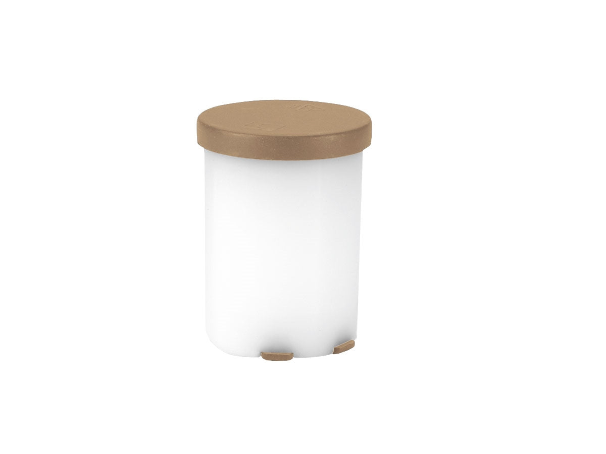 Wildo SHAKER spargisale/pepe 3 scomparti polipropilene senza BPA desert Made in Sweden