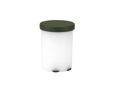Wildo SHAKER spargisale/pepe 3 scomparti polipropilene senza BPA olive green Made in Sweden