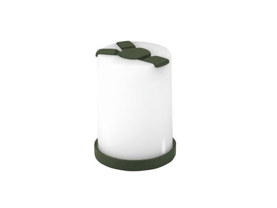 Wildo SHAKER Olive Green - dettaglio 3 scomparti sale, pepe e zucchero 5,9x4,5 cm