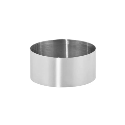 ILSA Coppapasta Tondo Inox Diametro 7,5 cm H 4,5 Set 2 Pezzi