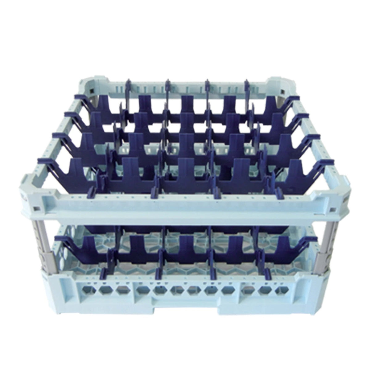Cestello 50x50 a 25 Scomparti Kit 3 Pezzi Blu
