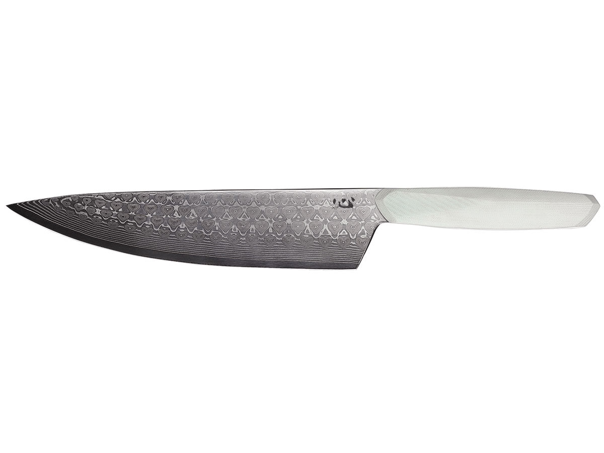 Xin Xincore Chef's Knife Cm.21,5 G10 White Damascus XC127