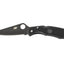 Spyderco Pacific Salt 2 C91PBBK2 lama H-2 ultra anticorrosione rivestita nera, FRN nero Bi-Directional Texture