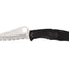 Spyderco Pacific Salt 2 C91SBK2 lama H-1 seghettata anticorrosione, manico FRN nero Bi-Directional Texture