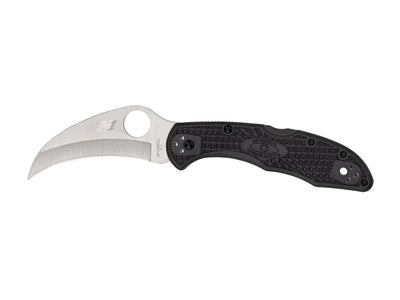 Spyderco Tasman Salt 2 C106PBK2 lama Hawkbill H-1 piatta, FRN nero, uso acquatico