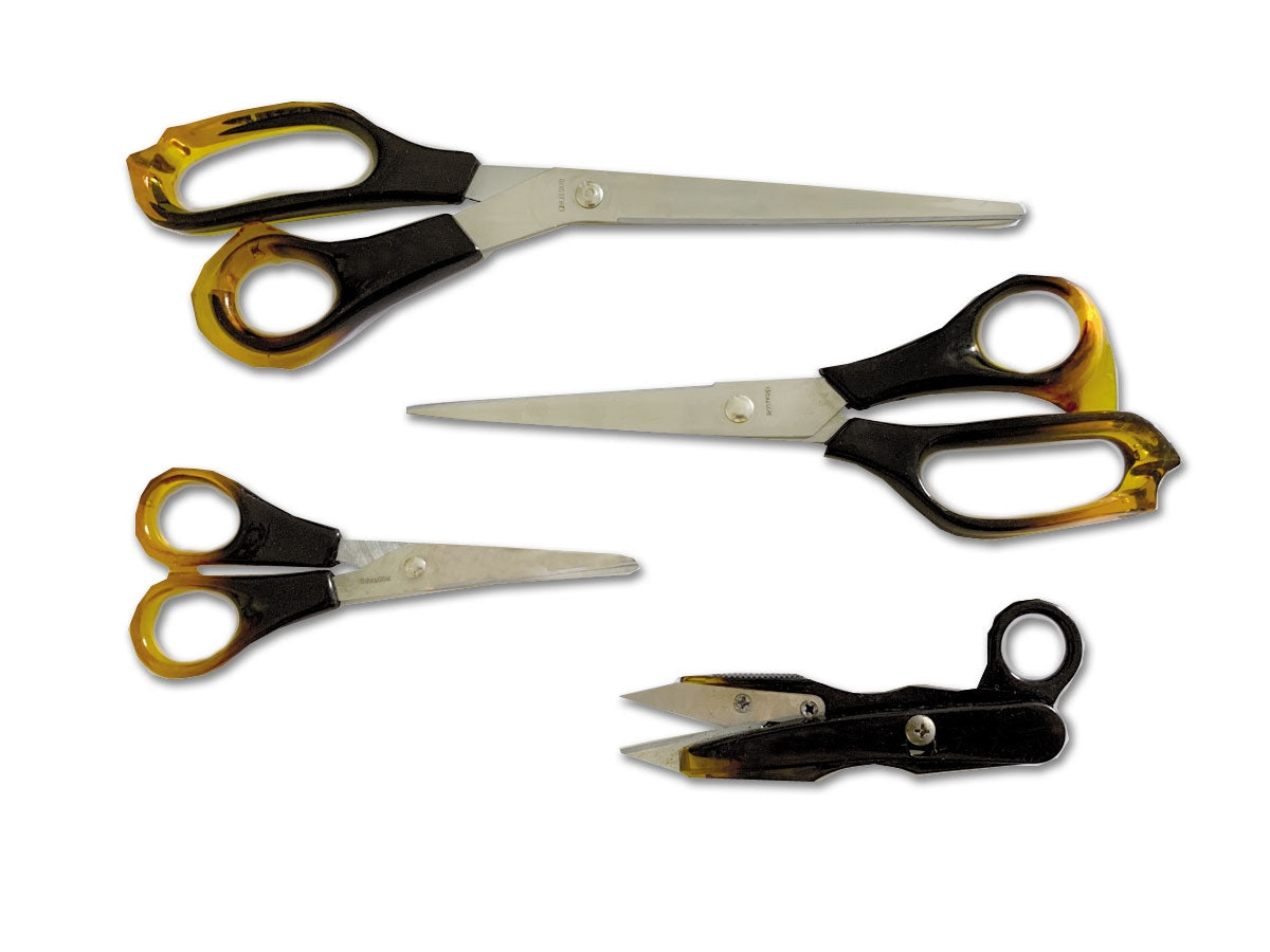 Camel Set Forbici Sartina Manico Plastica 4 Pz