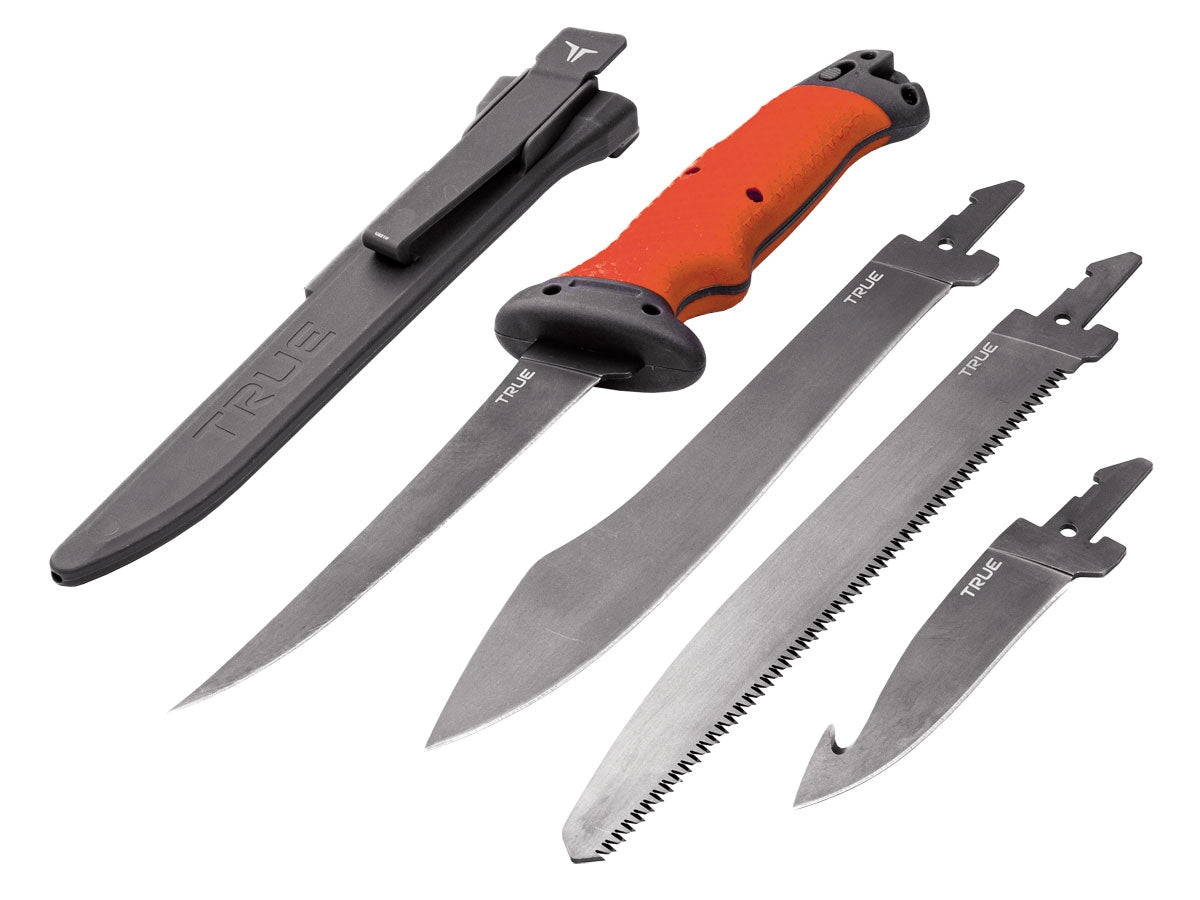 Coltello da caccia True Utility Swidge Hunt FXK-1001, lama fissa intercambiabile