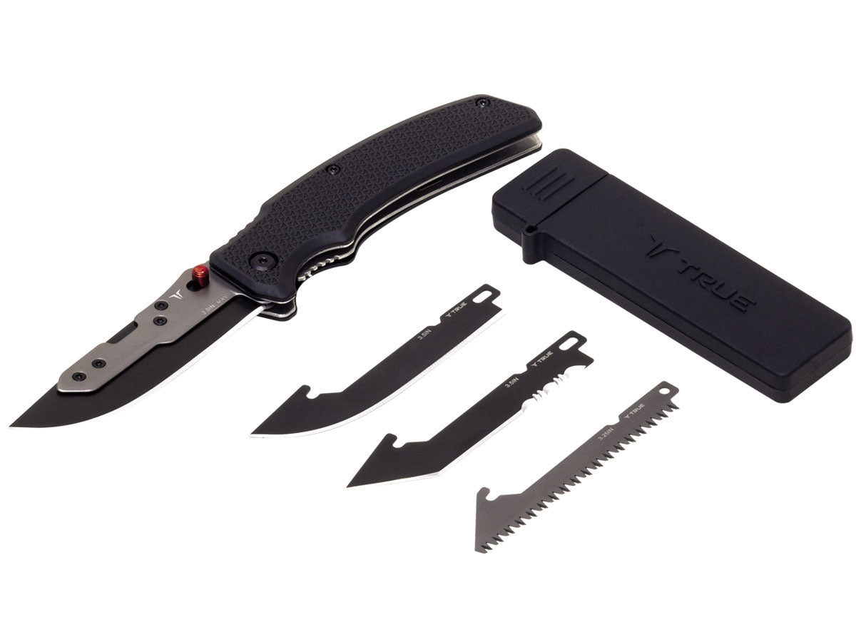 Coltello True Utility Swift Edge Multi Blade FMK-1004, lama 9 cm intercambiabile