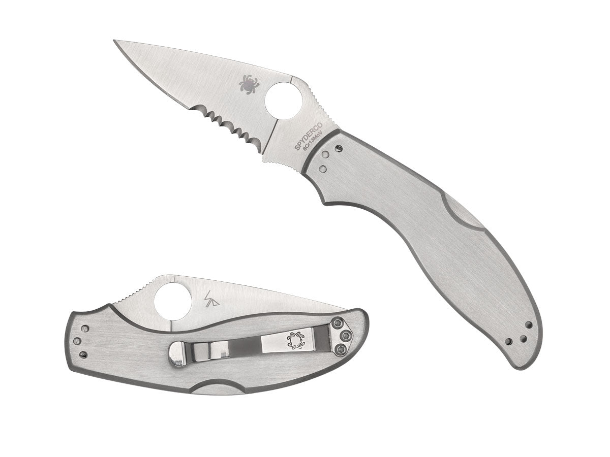 Spyderco UpTern C261PS clip reversibile, Value Folder, Made in China
