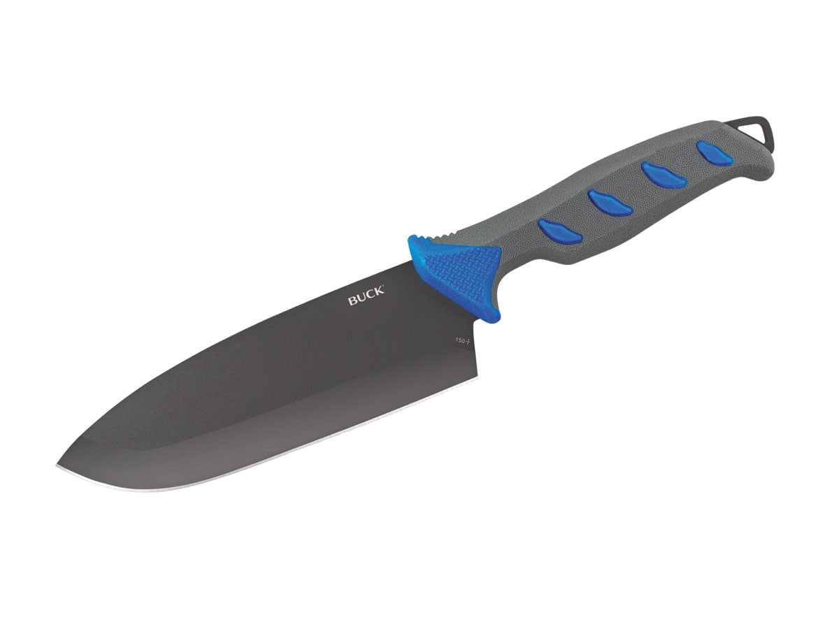 Buck Hookset Cleaver 6.35" Salt Water Blue/Gray 0150Bls
