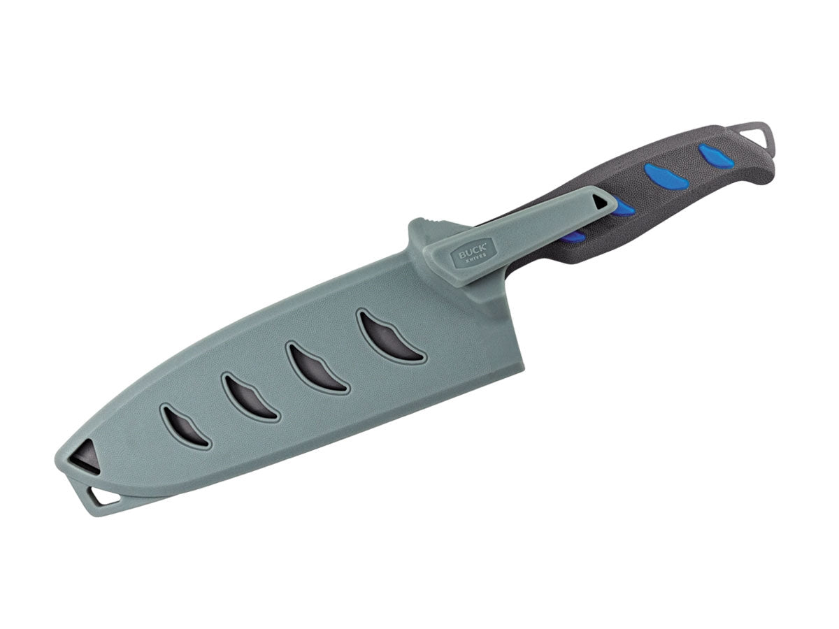 Buck Hookset Cleaver 6.35" Salt Water Blue/Gray 0150Bls - foto 2