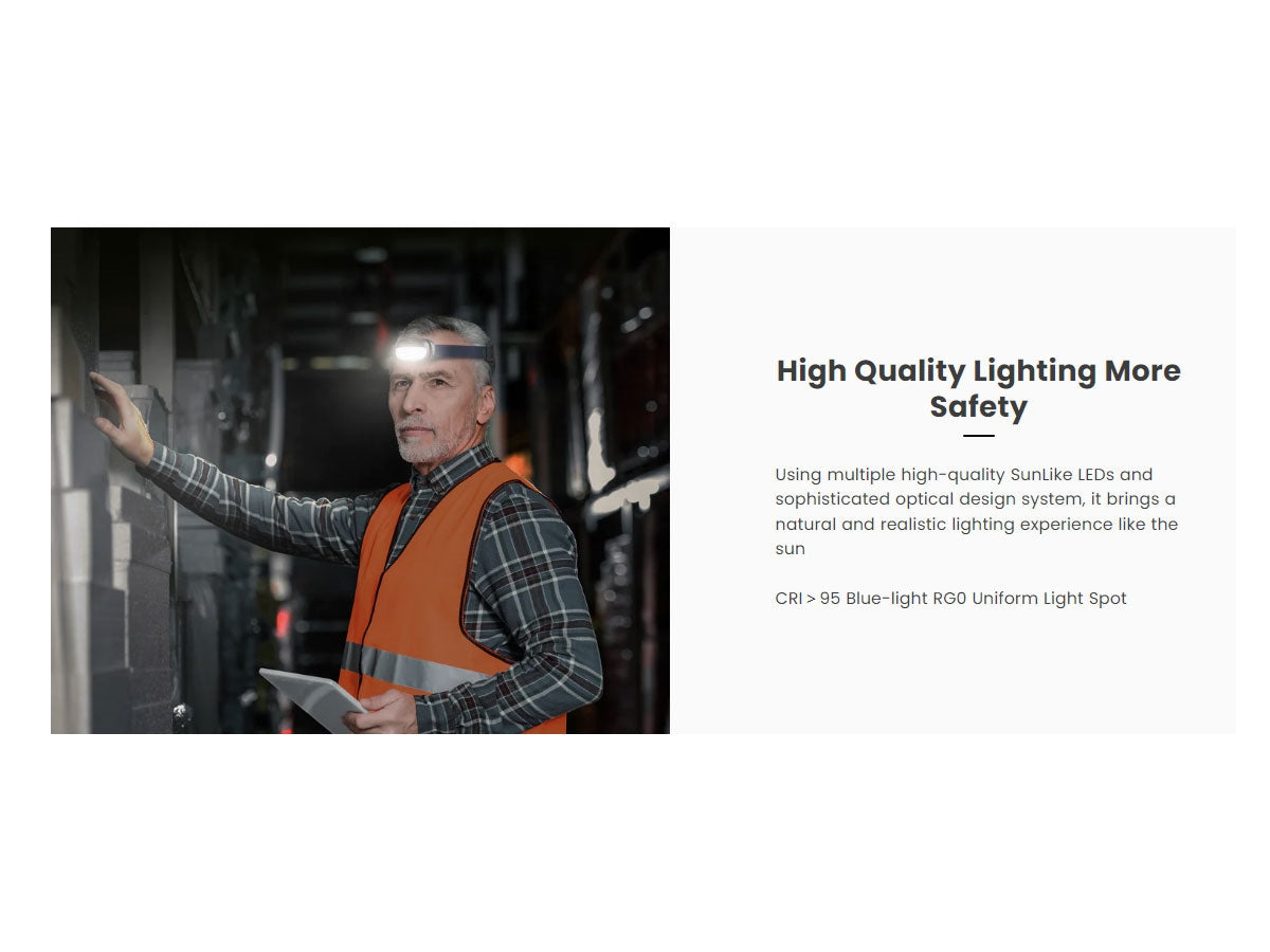 Nextorch Headlamp Istar Ricaricabile 450 Lumens Led - foto 4