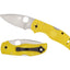 Spyderco Native 5 Salt C41PYL5 dettaglio lama CPM MagnaCut e manico FRN giallo alta visibilità