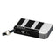Siglo Chrome Lighter Obsidian Chrome dettaglio finestra serbatoio gas