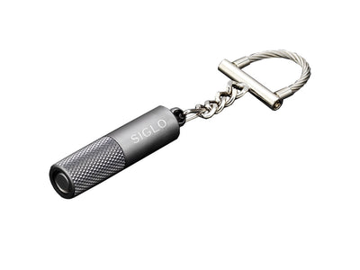 Siglo Key Chain Punch Cutter portachiavi gun metal meccanismo rotante