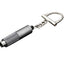 Siglo Key Chain Punch Cutter gun metal vista laterale dettaglio finitura