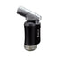 Accendino Siglo Mini Torch Lighter nero opaco serbatoio a finestra cappuccio retrattile