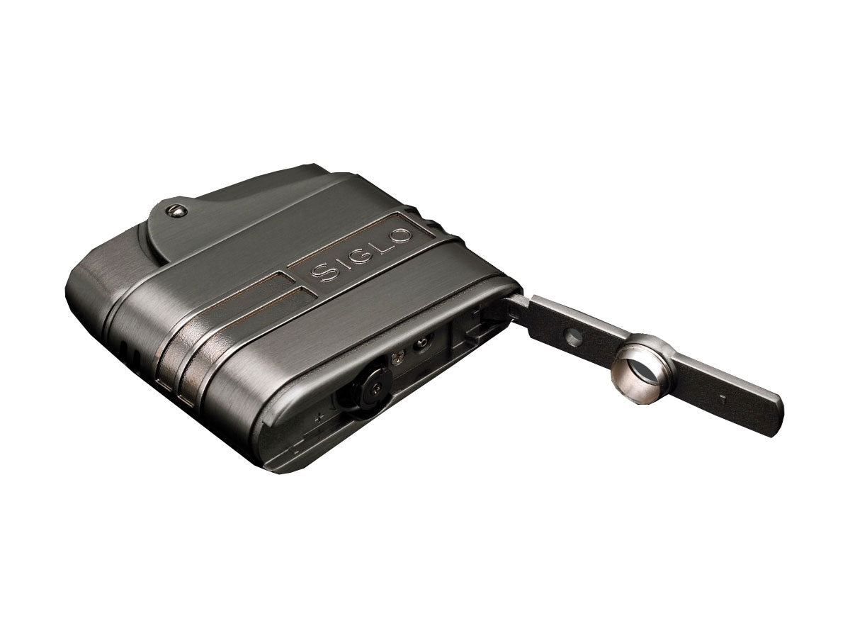 Siglo Retro II gun metal dettaglio meccanismo anti-accensione
