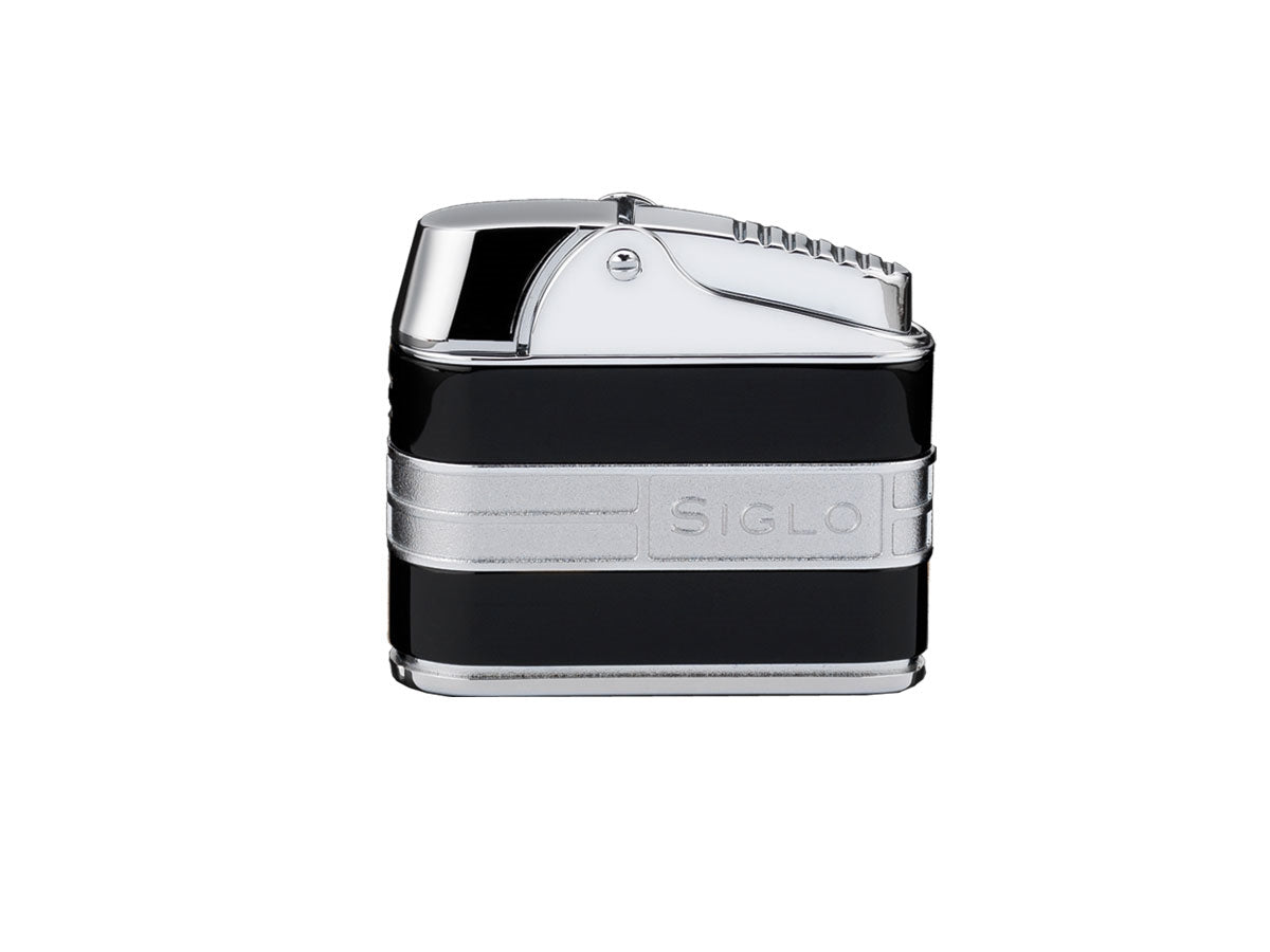 Siglo Retro Ii Lighter Shiny Black