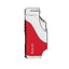 Accendino Siglo Triple Flame rosso tre fiamme jet sigari grande formato punch