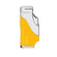 Accendino Siglo Triple Flame giallo tre fiamme jet sigari grande formato punch