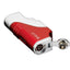 Siglo Triple Flame rosso dettaglio stantuffo antiscivolo e punch