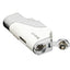 Siglo Triple Flame bianco dettaglio stantuffo antiscivolo e punch