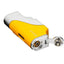 Siglo Triple Flame giallo dettaglio stantuffo antiscivolo e punch