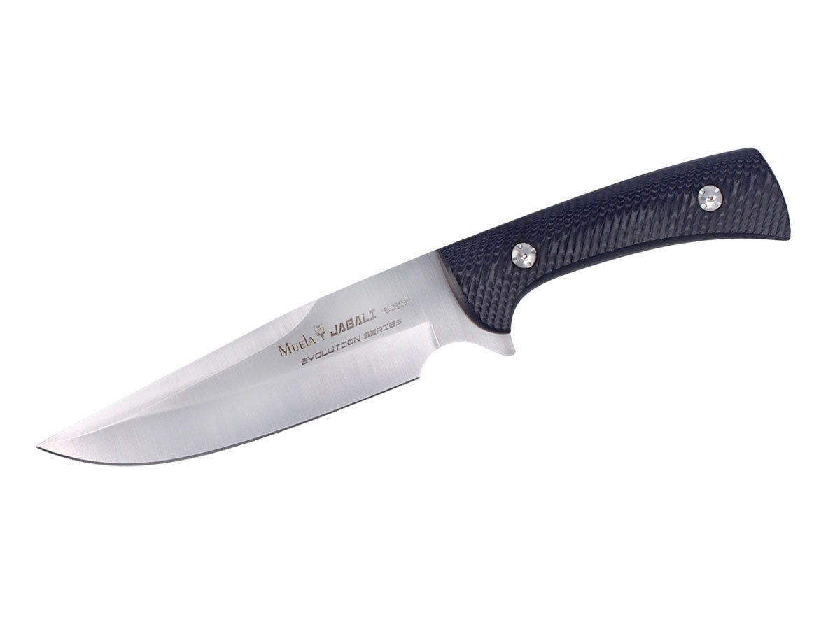 Muela Jabali Micarta Black 17M