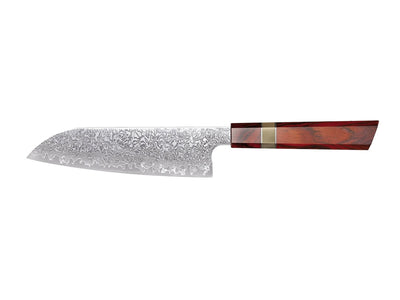 Xin Xincraft Santoku Knife Cm.17,5 Damascus Mirror Polished XC122