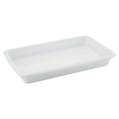 Pirofila da Forno Gastronorm GN 1/1 in Porcellana Bianca 53x32 cm H 6,5