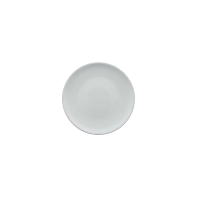 Saturnia Siviglia Piatto Frutta in Porcellana Bianco Ø 21 cm 12 Pezzi