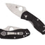 Spyderco Ambitious FRN Black C148PBK Liner Lock, clip Tip-Up ambidestra, Made in China