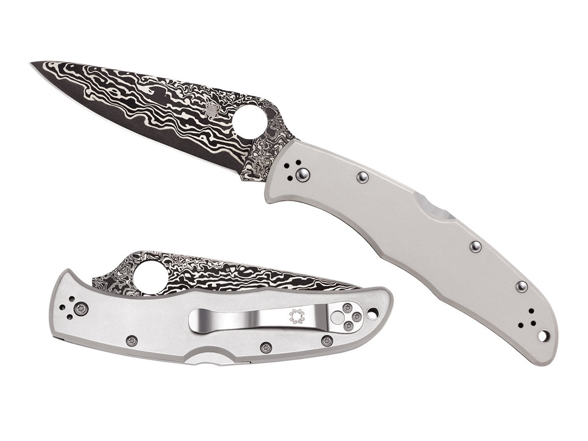 Spyderco Endura 4 C10TIPD manico titanio, Back Lock, Made in Japan