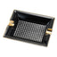 Posacenere Siglo Black Checkers fine bone china scacchiera bianca nera decorazioni oro 22x18 cm