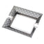 Posacenere Siglo Opulent Silver fine bone china decorazioni argentate motivi geometrici
