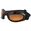 Bobster Crossfire BCR003 grilamid TR90 lenti ambra antinebbia 135mm