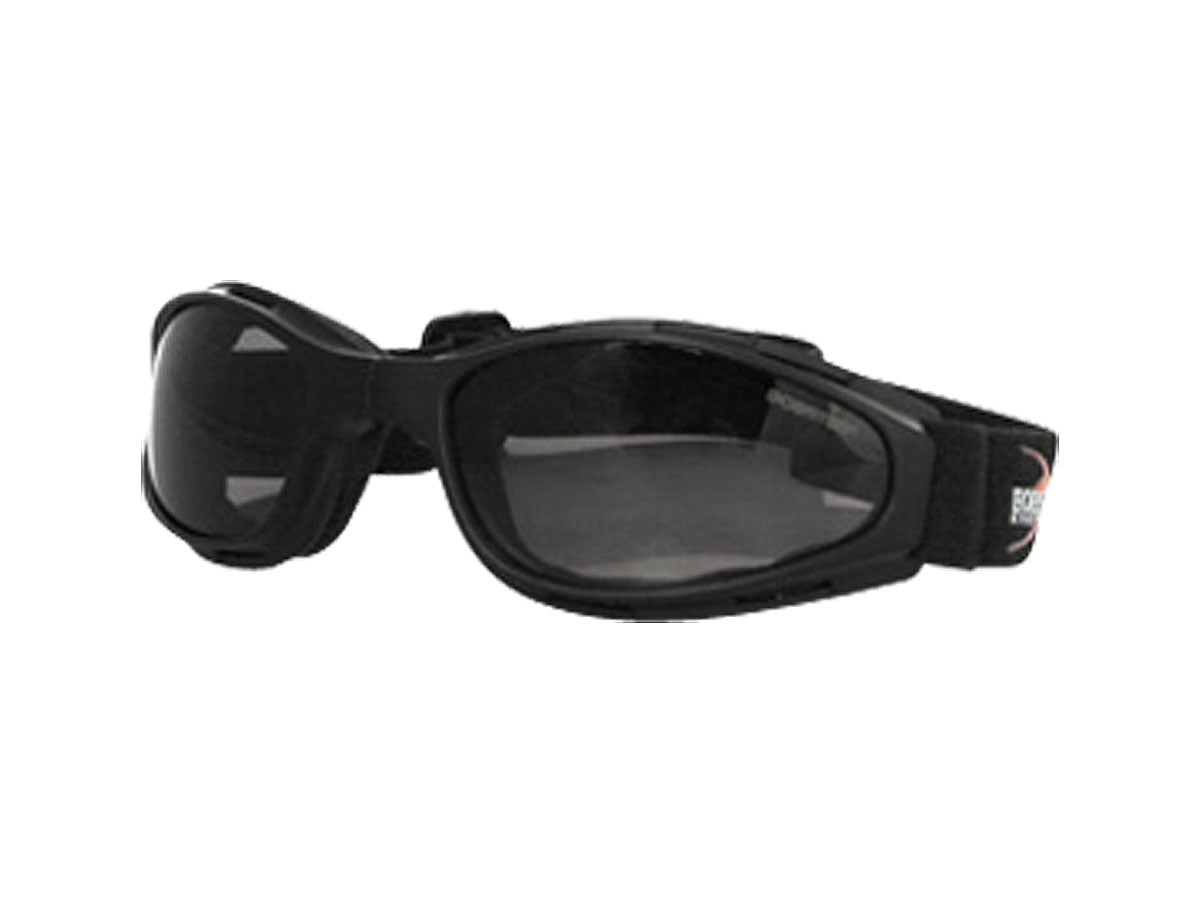 Bobster Crossfire BCR001 grilamid TR90 lenti smoked antinebbia 135mm