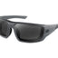 Occhiali Bobster Mission montatura grigia lenti smoked balistiche ANSI Z87 MCEPS