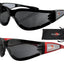 Bobster Shield II ESH221 rosso lenti smoked policarbonato 133mm custodia