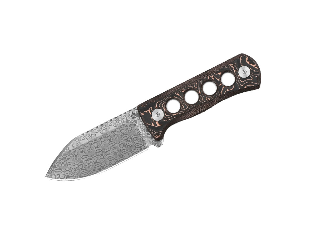 Qsp Canary Damascus Carbon Fiber QS141-F Copper Foil