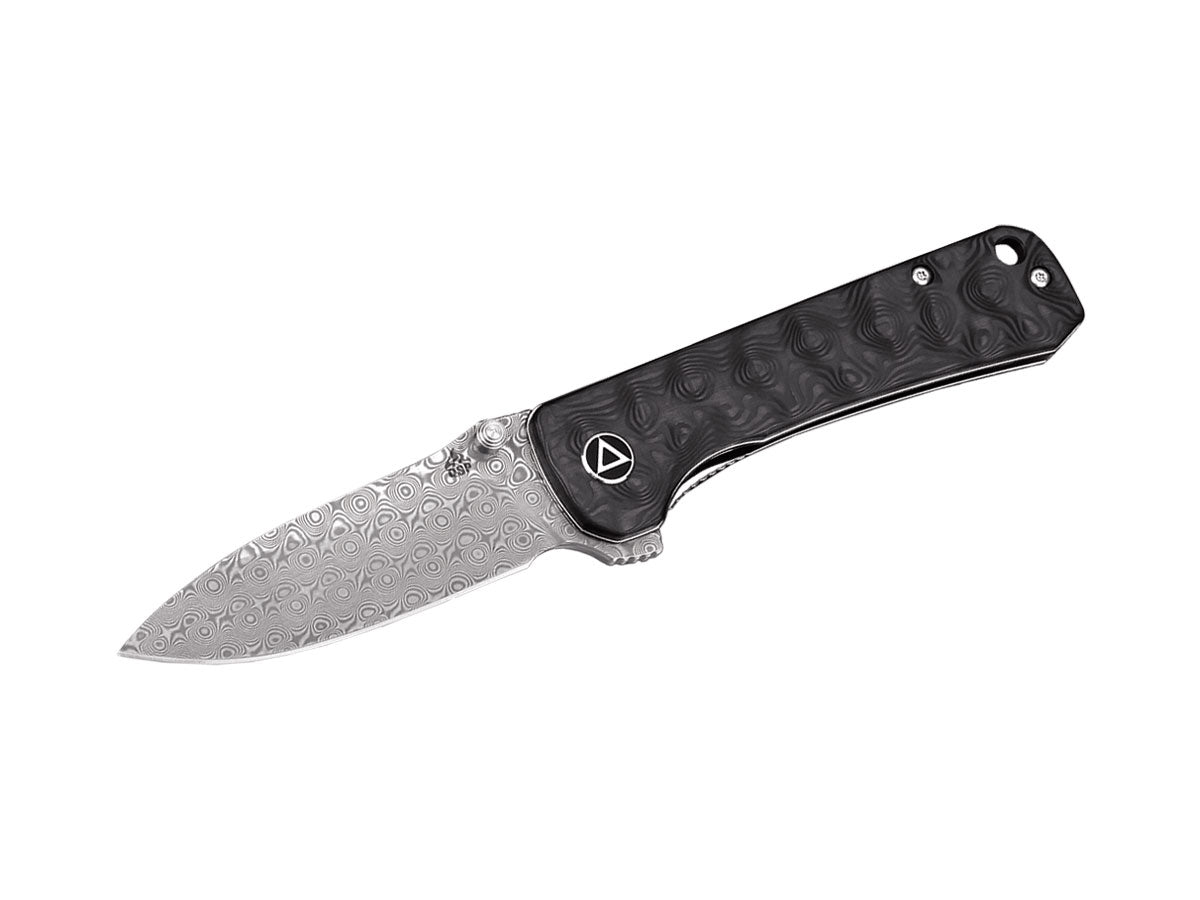 Qsp Hawk Damascus Carbon Fiber QS131-A Black