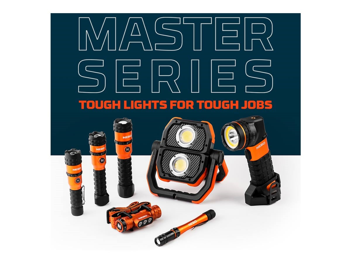 NEBO MASTER SERIES FL3000 - base magnetica e indicatore carica batteria