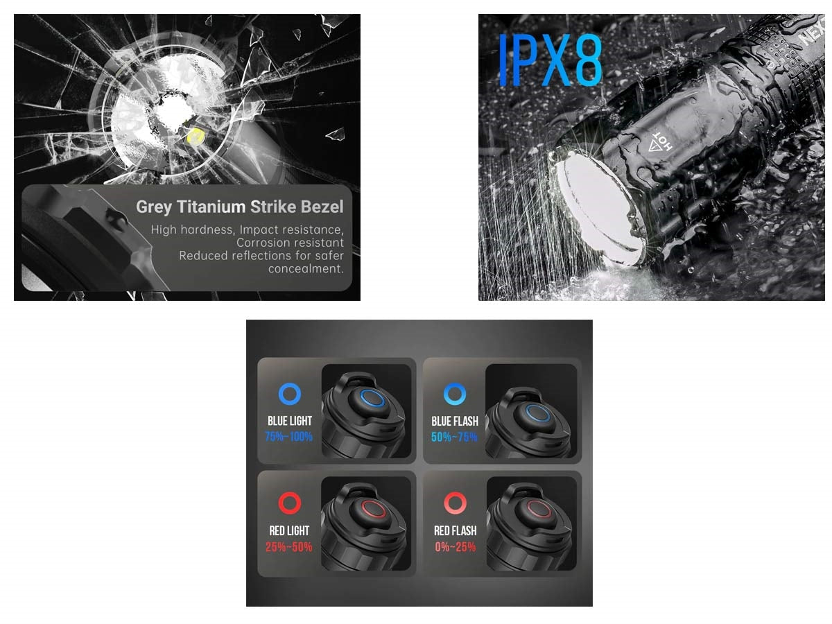 Nextorch TA30C Max Ricaricabile 3000 Lumens Led - foto 3