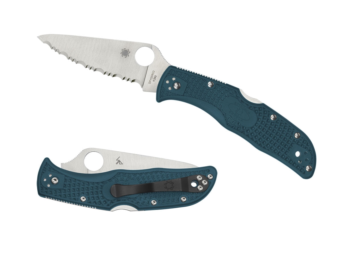 Spyderco Endela C243FSK390 Back Lock, clip 4 posizioni, Made in Japan