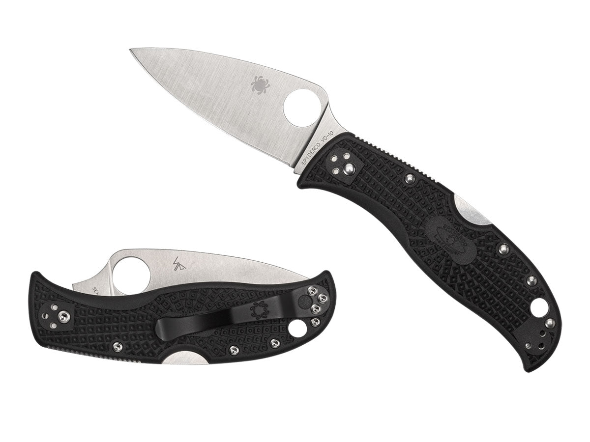 Spyderco LeafJumper C262PBK apertura ambidestra, Back Lock, Made in USA