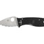 Spyderco Lil' Temperance 3 C69SBK3 manico FRN nero, lama seghettata, Compression Lock